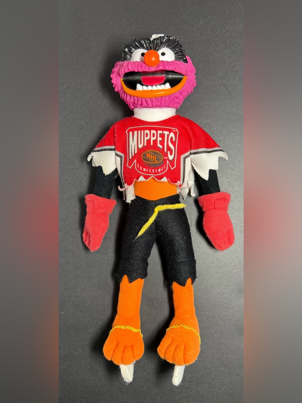 Vintage 1995 McDonald's Muppets NHL Hockey Animal Plush Toy